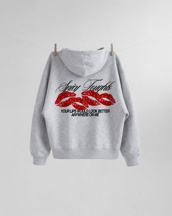 Oversized Hoodie - Your Lips Would Look Better