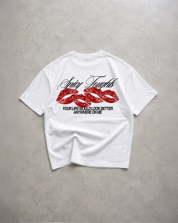 Heavy Oversized Tee - Your Lips Would Look Better