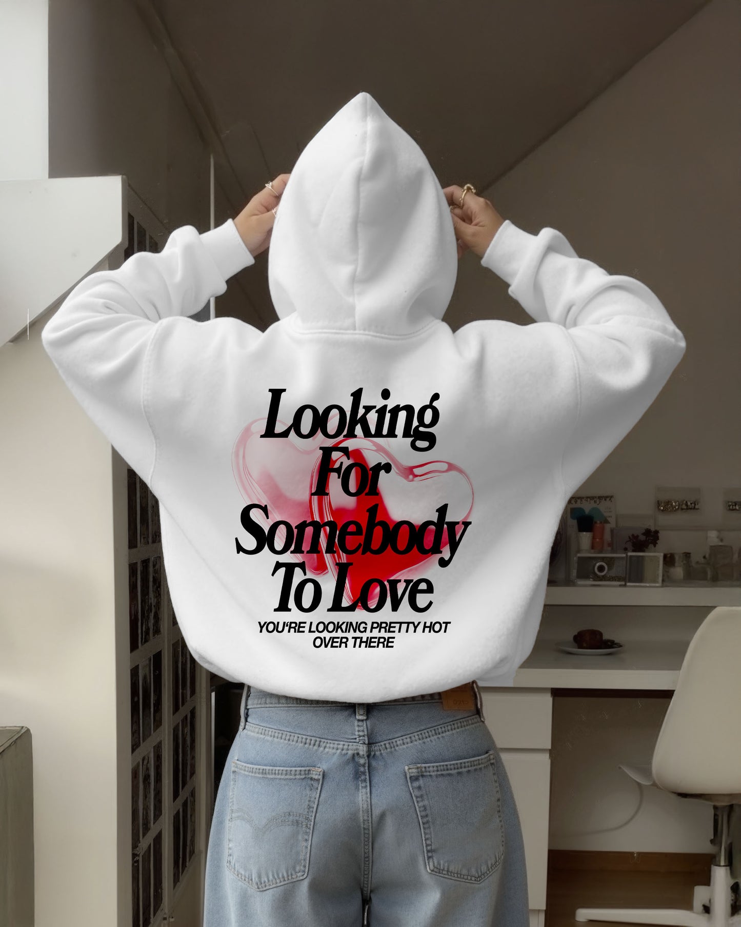 Oversized Hoodie - Looking For Somebody To Love
