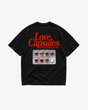 Heavy Oversized Tee - Love Capsules