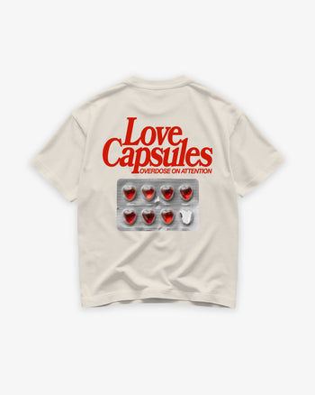 Heavy Oversized Tee - Love Capsules