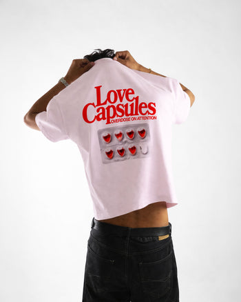 Heavy Oversized Tee - Love Capsules
