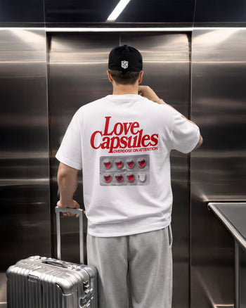 Heavy Oversized Tee - Love Capsules
