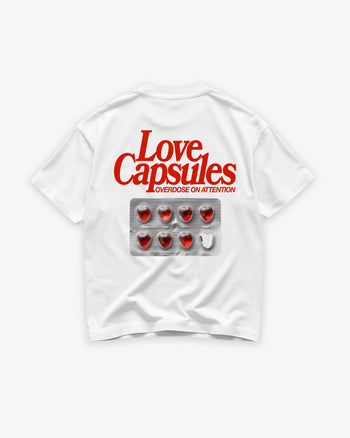 Heavy Oversized Tee - Love Capsules