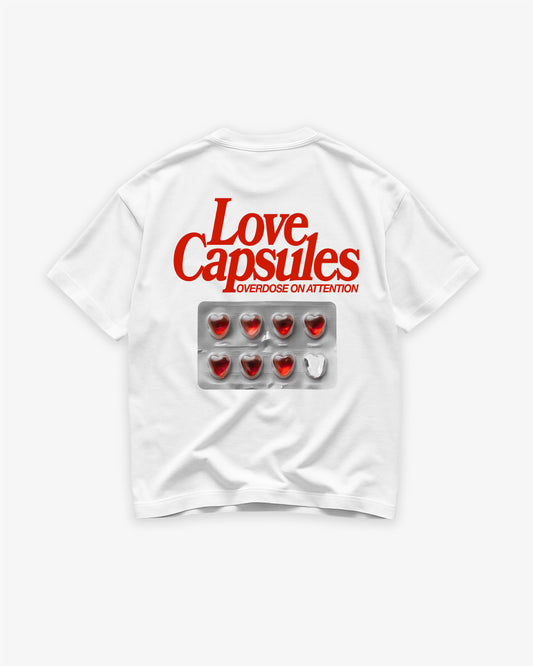 Heavy Oversized Tee - Love Capsules