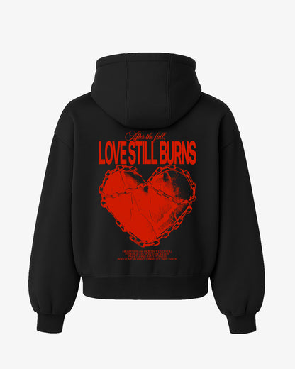 Oversized Hoodie - Love Still Burns