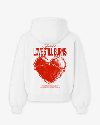 Oversized Hoodie - Love Still Burns