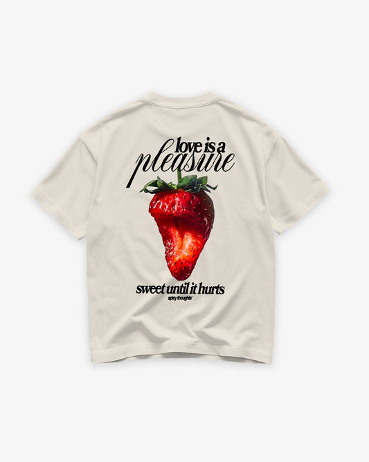 Heavy Oversized Tee - Love Is a Pleasure