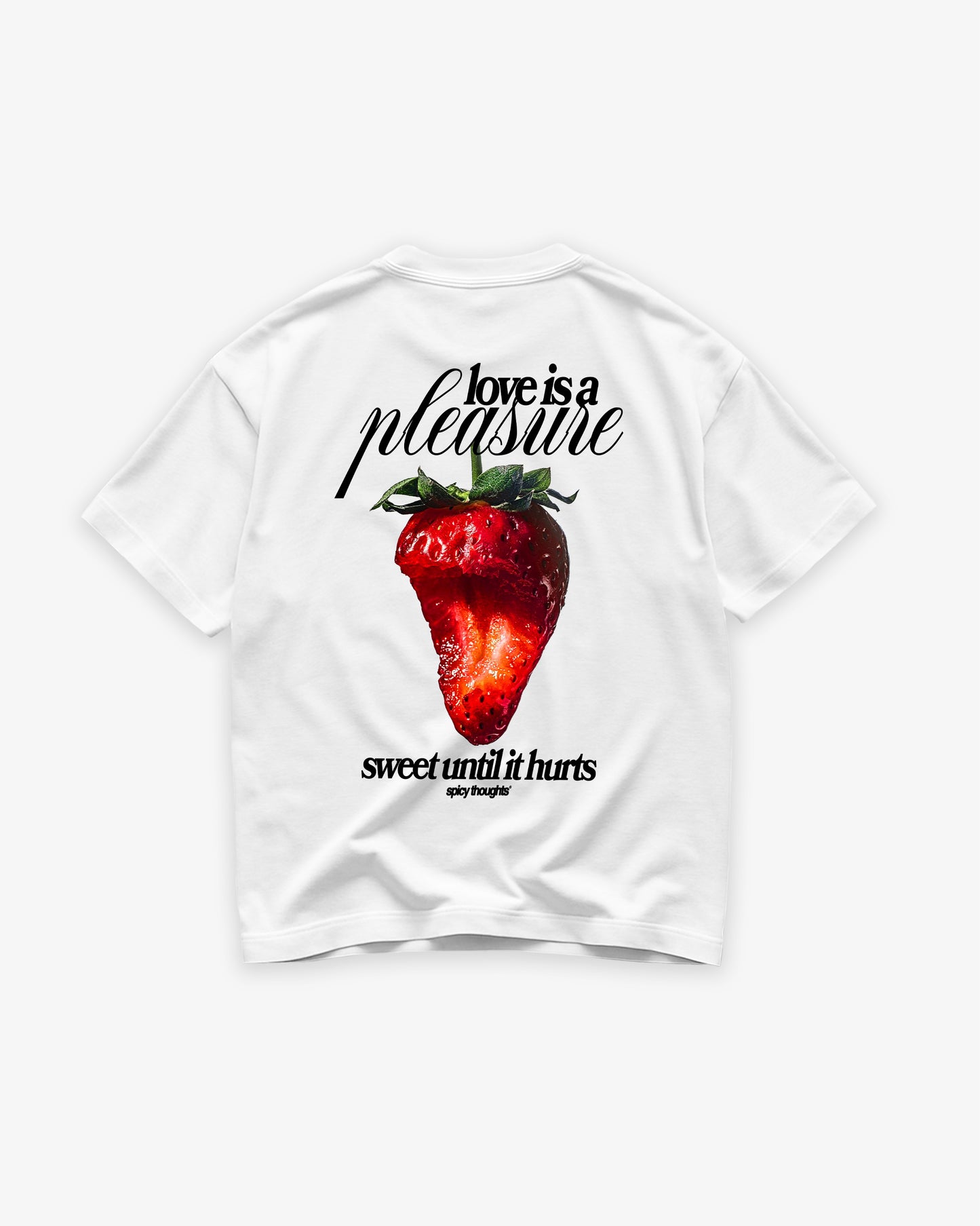Heavy Oversized Tee - Love Is a Pleasure