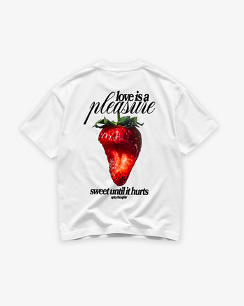Heavy Oversized Tee - Love Is a Pleasure