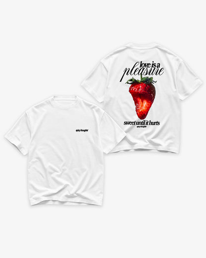 Heavy Oversized Tee - Love Is a Pleasure