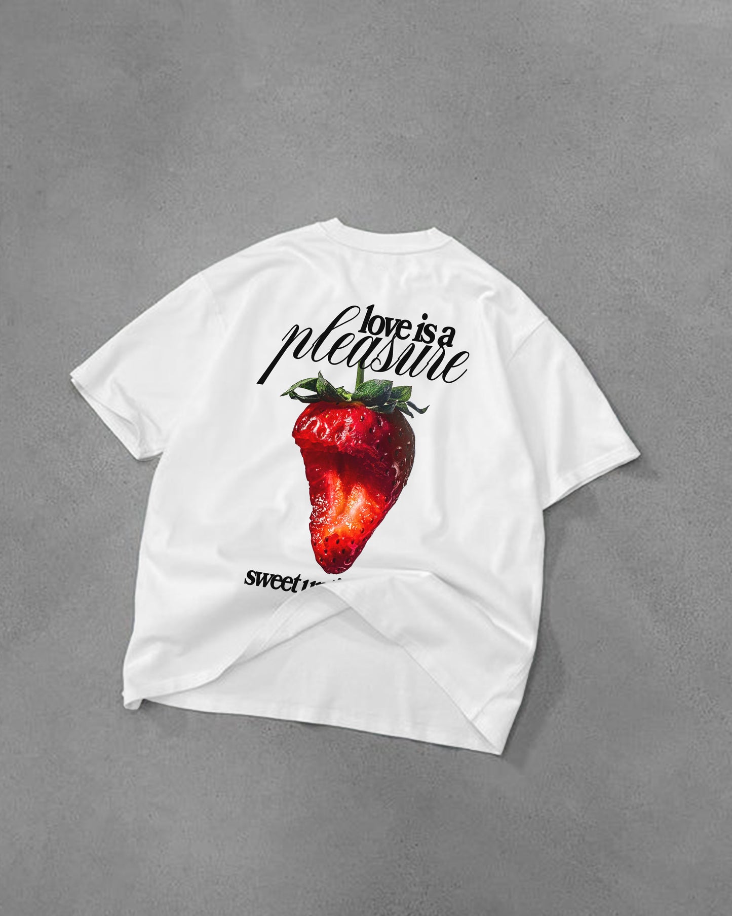 Heavy Oversized Tee - Love Is a Pleasure