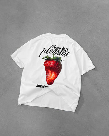 Heavy Oversized Tee - Love Is a Pleasure