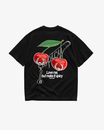 Heavy Oversized Tee - Love me, but make it spicy