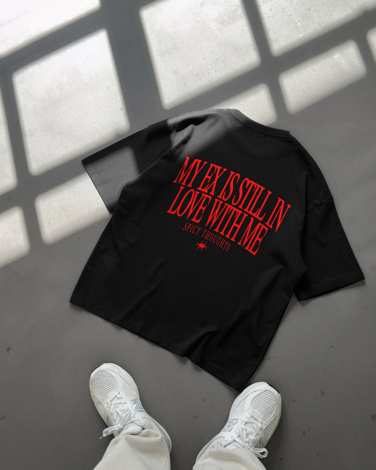 Heavy Oversized Tee - My Ex Is Still In Love With Me