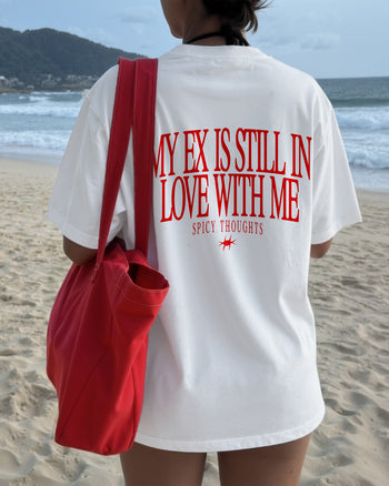 Heavy Oversized Tee - My Ex Is Still In Love With Me