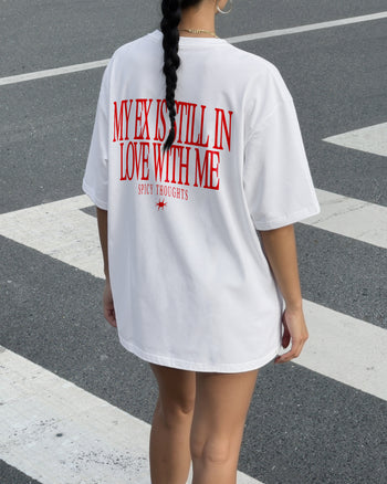 Heavy Oversized Tee - My Ex Is Still In Love With Me