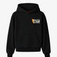 Oversized Hoodie - “Burning Money” Patch