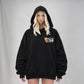 Oversized Hoodie - “Burning Money” Patch