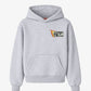 Oversized Hoodie - “Burning Money” Patch