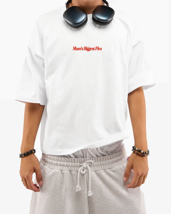 Heavy Oversized Tee - Mum’s Biggest Flex
