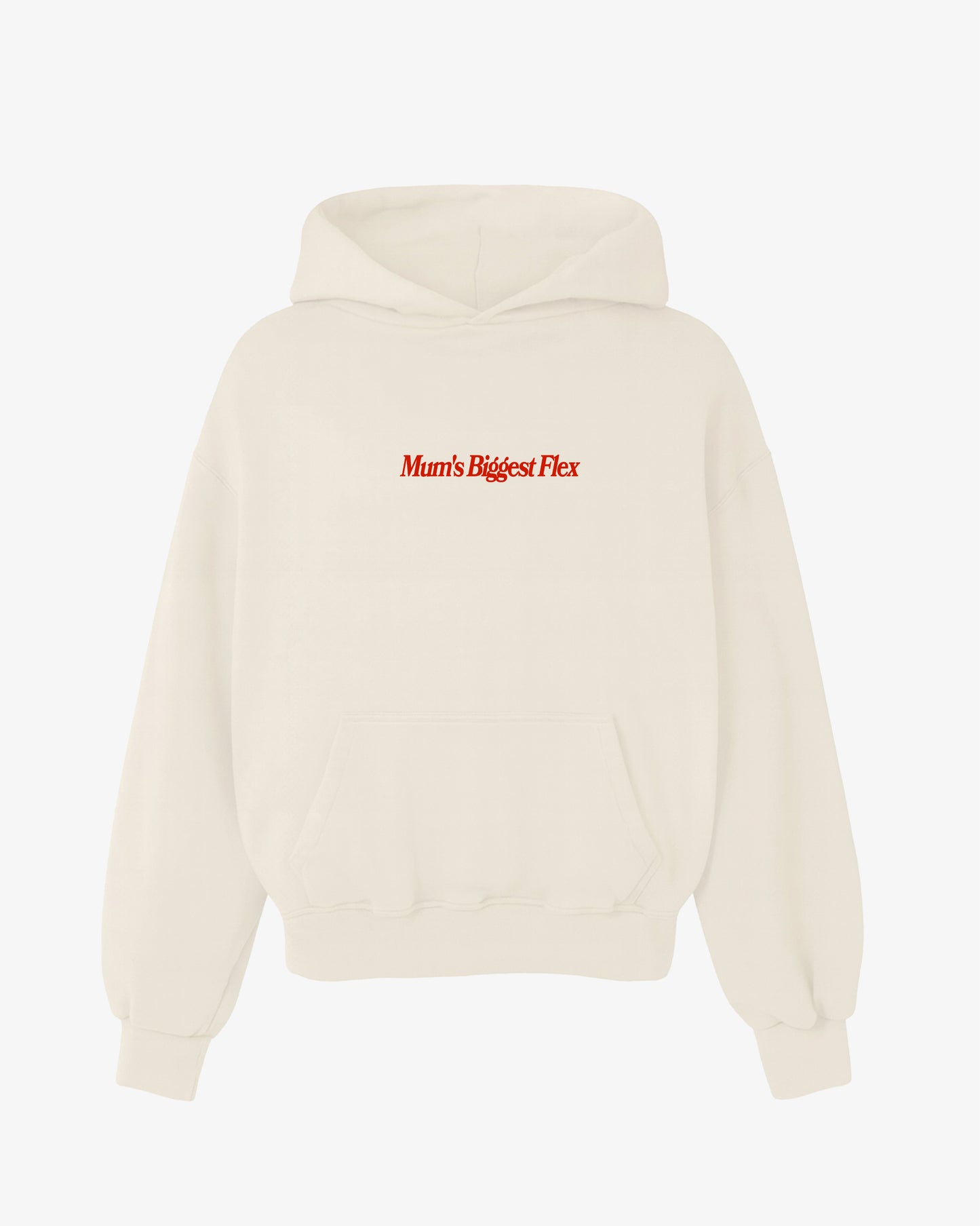 Oversized Hoodie Black - Mum's Biggest Flex