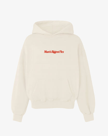 Oversized Hoodie Black - Mum's Biggest Flex