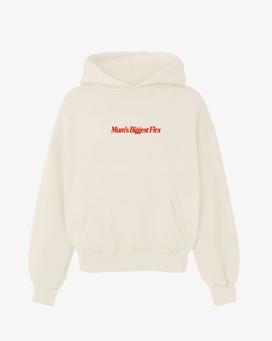 Oversized Hoodie Black - Mum's Biggest Flex
