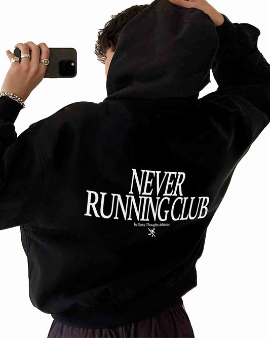 Oversized Hoodie - Never Running Club
