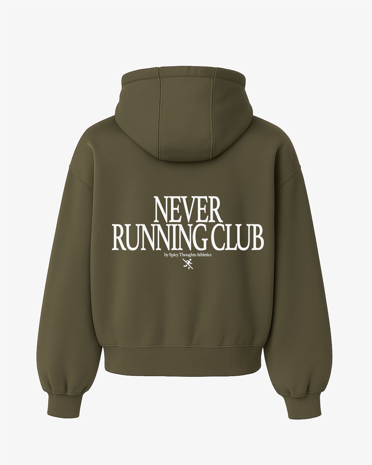Oversized Hoodie - Never Running Club