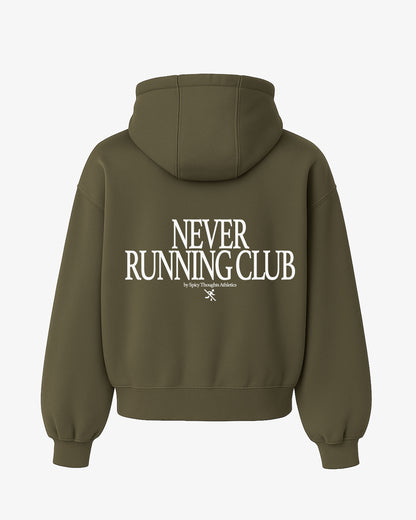 Oversized Hoodie - Never Running Club