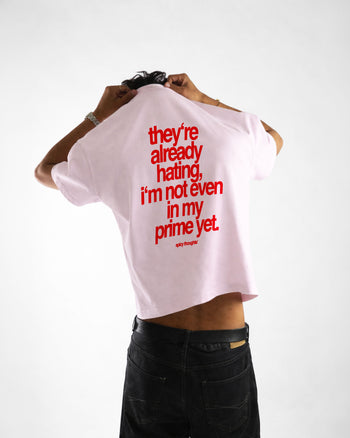 Heavy Oversized Tee - Not Even In My Prime