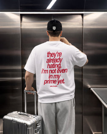 Heavy Oversized Tee - Not Even In My Prime