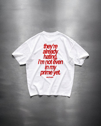Heavy Oversized Tee - Not Even In My Prime