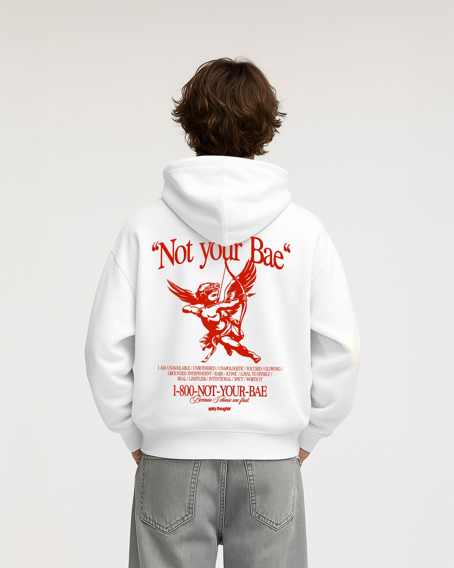 Oversized Hoodie - Not Your Bae