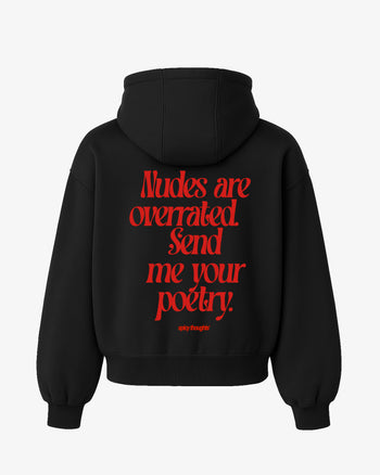 Oversized Hoodie - Nudes Are Overrated