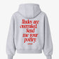 Oversized Hoodie - Nudes Are Overrated