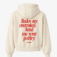 Oversized Hoodie - Nudes Are Overrated