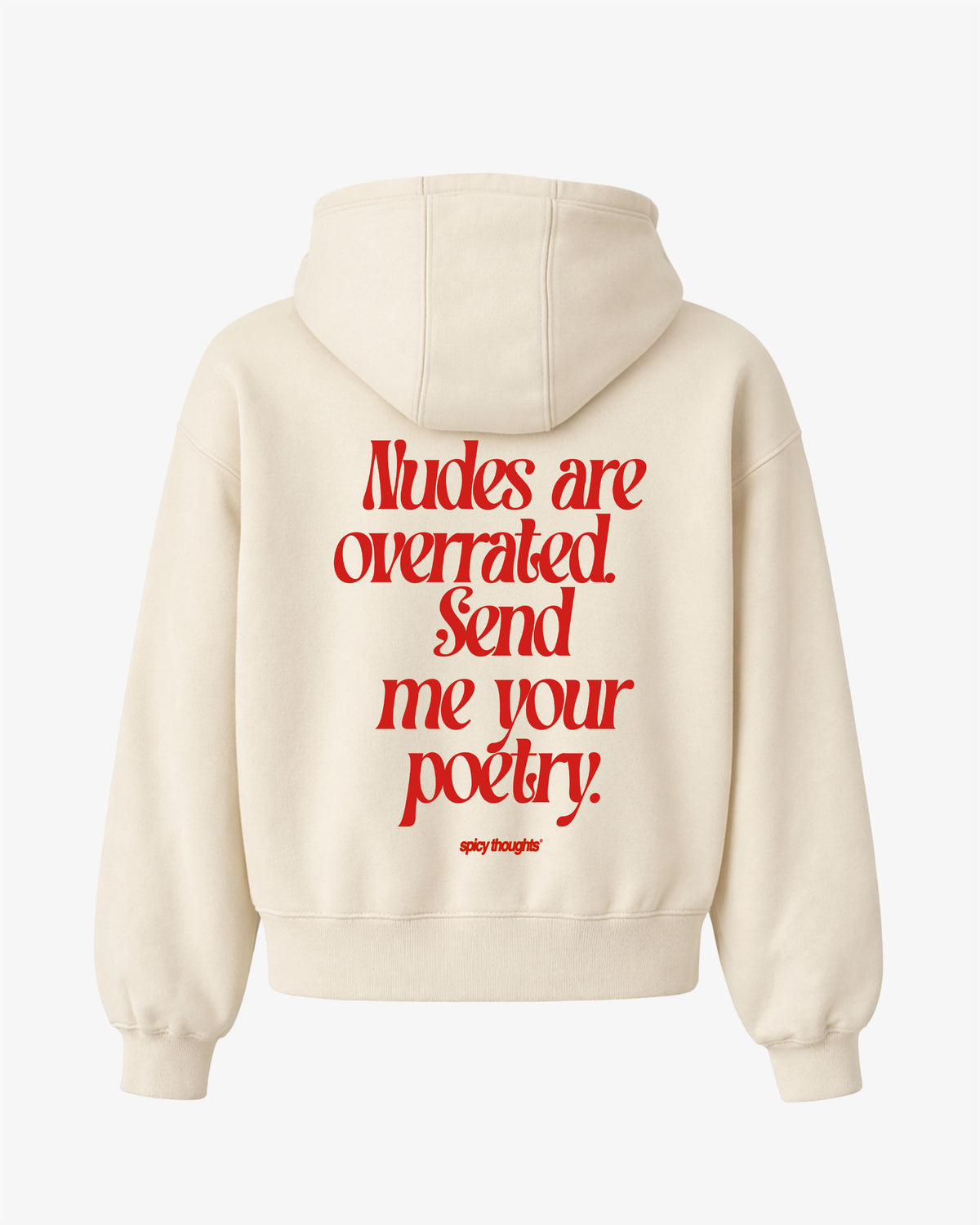 Oversized Hoodie - Nudes Are Overrated