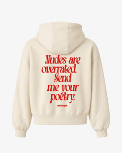 Oversized Hoodie - Nudes Are Overrated