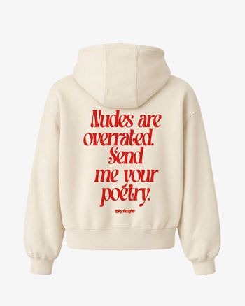 Oversized Hoodie - Nudes Are Overrated