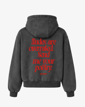 Oversized Hoodie - Nudes Are Overrated