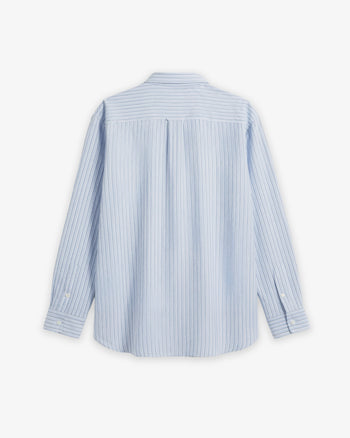 Oversized Striped Shirt Girls