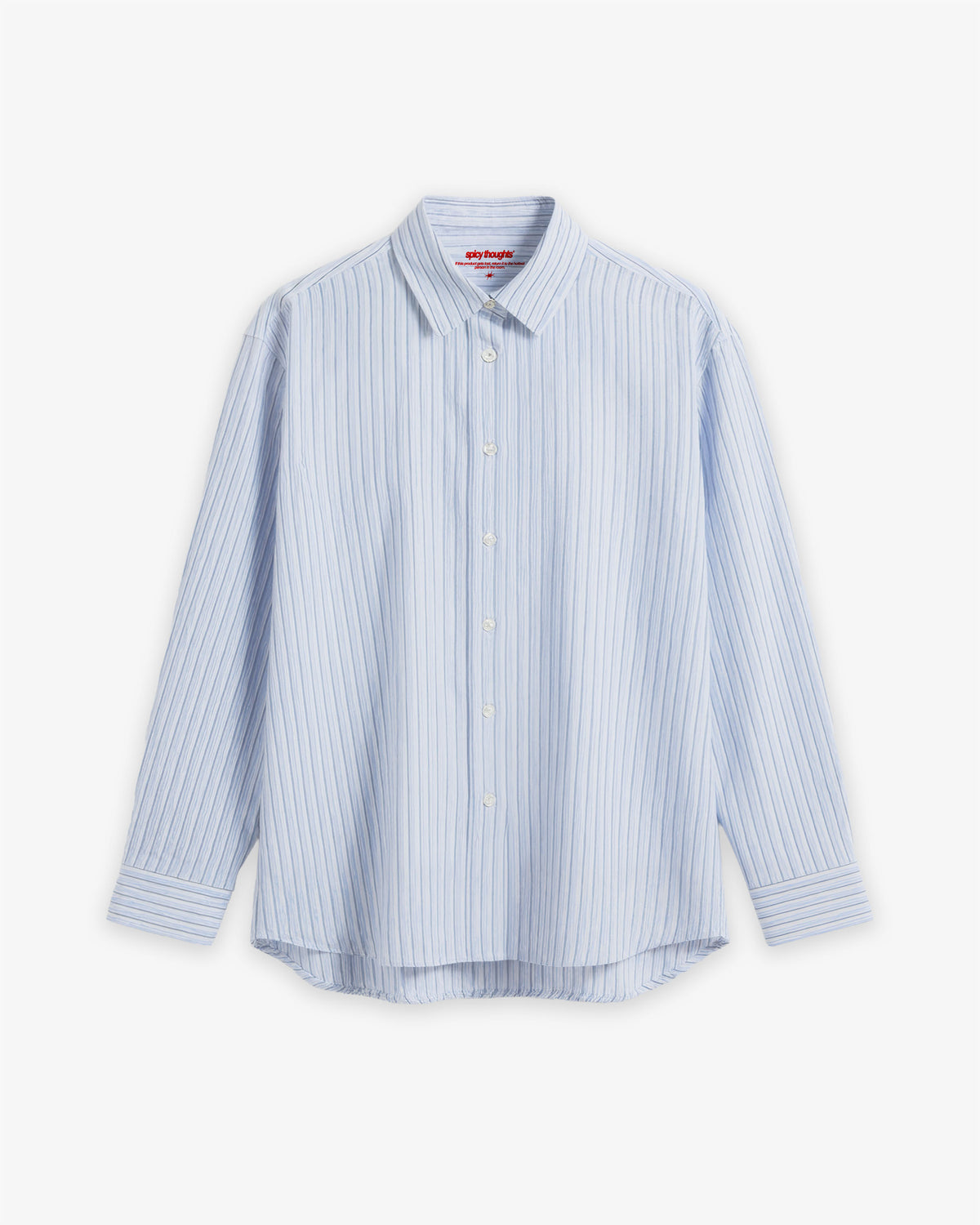 Oversized Striped Shirt Girls