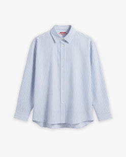 Oversized Striped Shirt Girls
