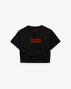 Cropped Tee - Overworked & Underfucked