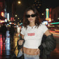 Cropped Tee - Overworked & Underfucked