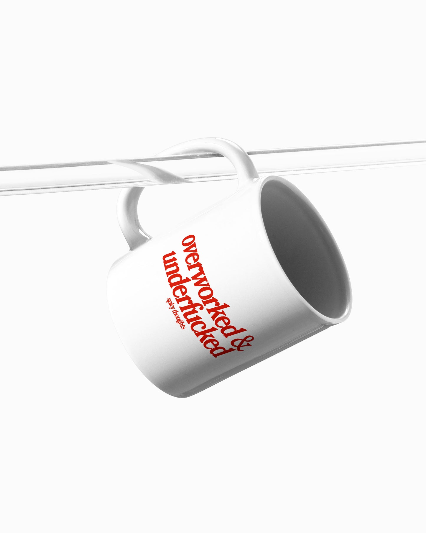 Ceramic Cup - Overworked & Underfucked