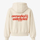 Oversized Hoodie - Overworked & Underfucked