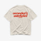 Heavy Oversized Tee - Overworked & Underfucked